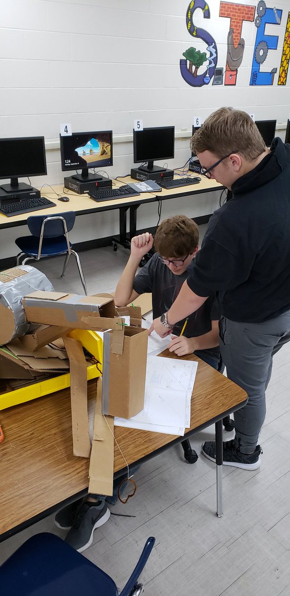 BH_Stem's tweet image. Working on cardboard prototypes for @BESTRobotics #currenteventsBESTRobotics #Thanks2BestRobotics 
@barbers_hillhs @BHEagleCTE