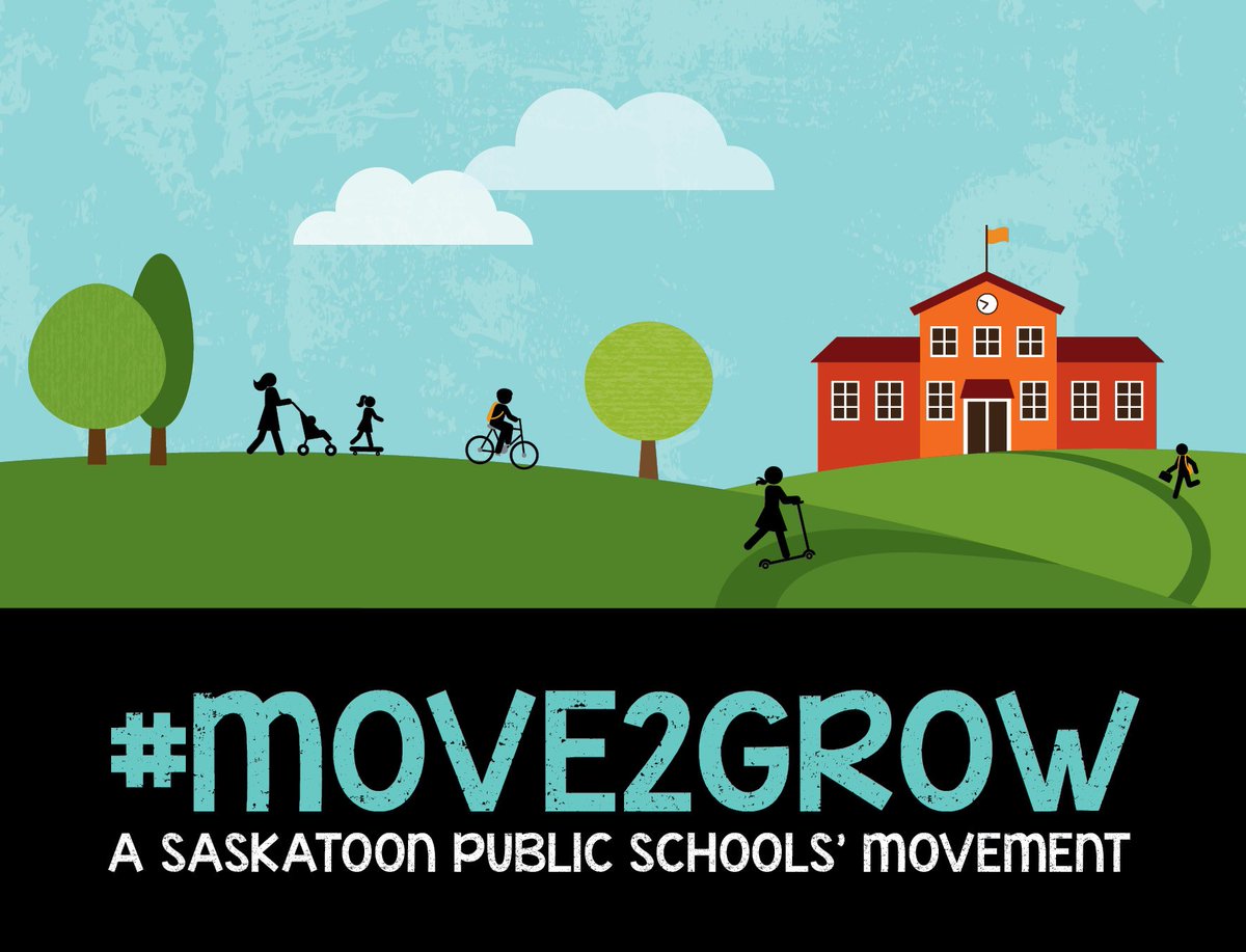 Tomorrow is the day we Move To Grow! Launch event with students, @macdougallb7 and @charlieclarkyxe at Roland Michener School and activities at all of our schools. Learn more and download your neighbourhood walking map at: ow.ly/nMAJ30lOsUm #yxe #MoveToGrow #spslearn