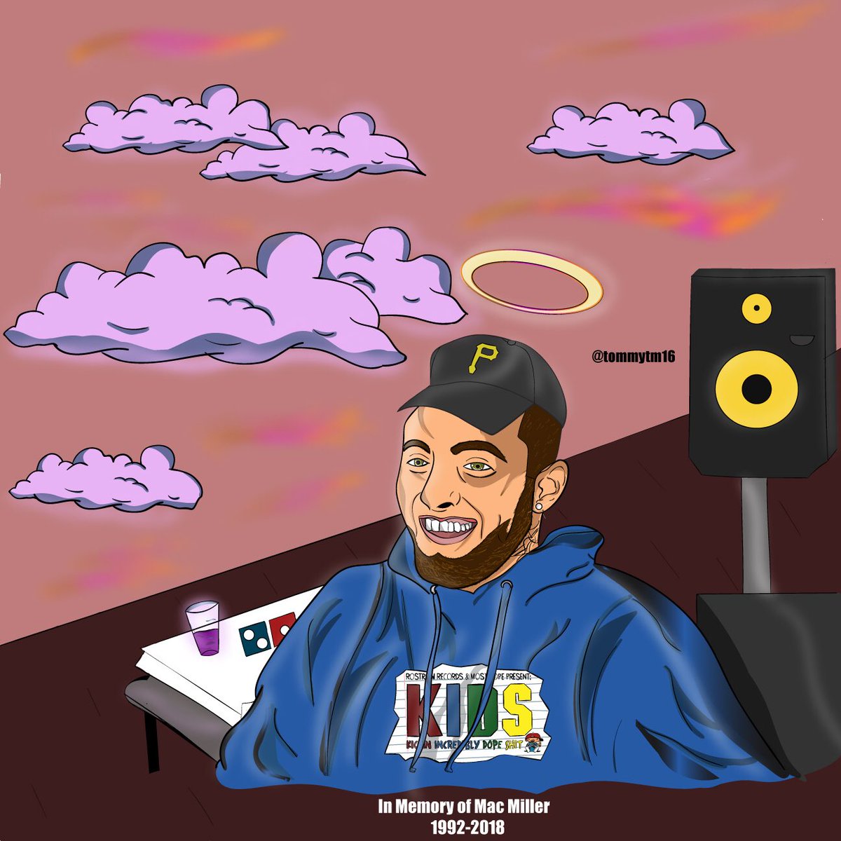 denicarter_'s tweet image. In Loving Memory of Mac Miller 
                1992-2018