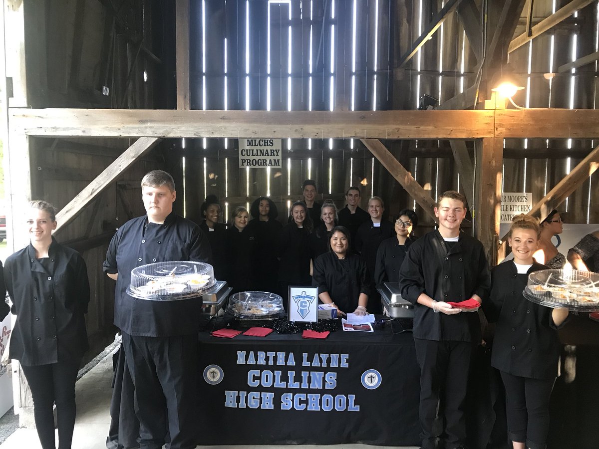 MLCHS_Titans's tweet photo. I LOVE seeing our students perform!  Showcasing proudly the kitchen and presentation of our MLCHS Culinary Pathway! Taste and Tunes 2018! https://t.co/IKvvRSpR8b