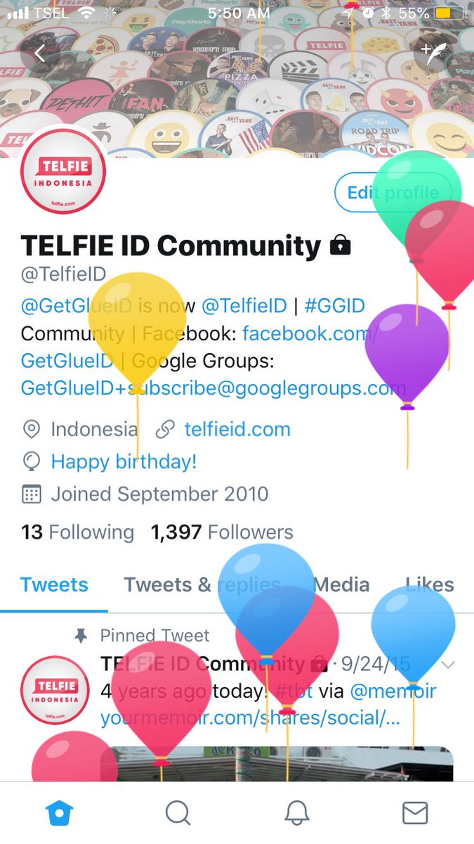 TelfieID's tweet photo. #telfieid #anniversary #getglueid #ggid https://t.co/tFH1MDy7Y9