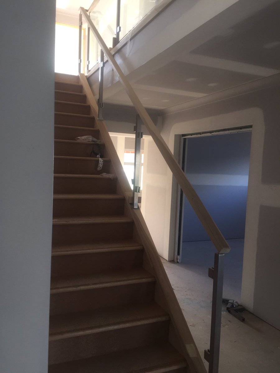 14th September 2018 and internal stairs have gone in. The house is starting to look like the real deal. It’s coming together brilliantly.
