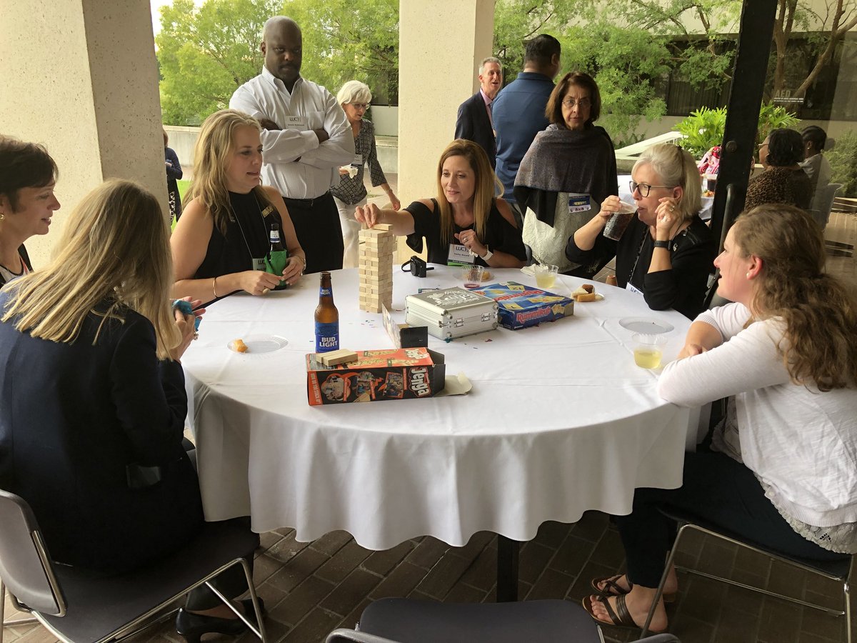 LaurieBBlandino's tweet photo. Game Night at the LOUIS User appreciation party. @louislibraries #louisuc18 https://t.co/1jnfgRHRjM