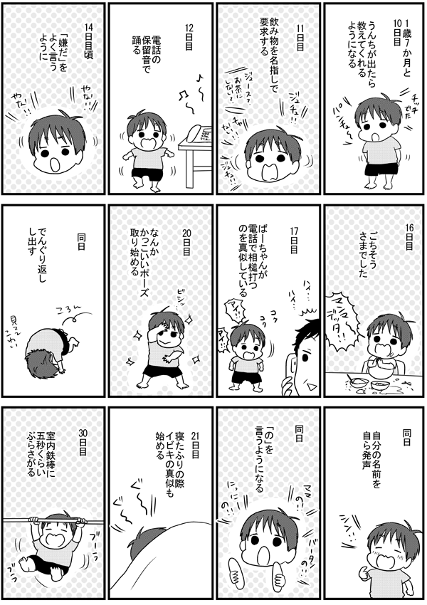 次男1歳7か月まとめ  