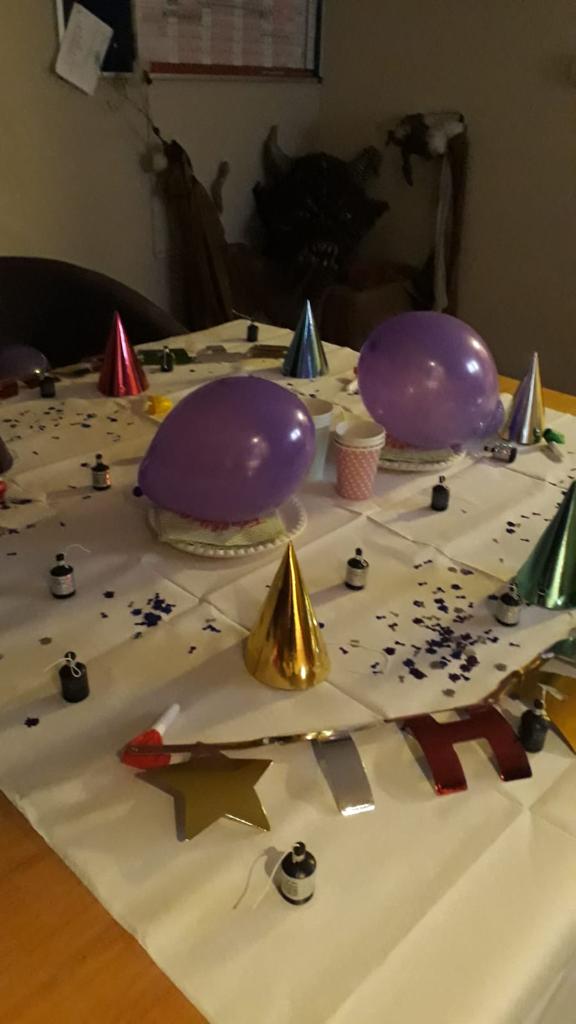 Setting up for HK appreciation week Fat Friday lunch! 🎉🎈 (With an extra special guest in the corner 😂👹) #hkappreciationweek #housekeepingappreciationweek #teamnorth <a href="/louiseyarwood1/">louise yarwood</a> <a href="/pi_lancashire/">PI Lancashire Area</a>