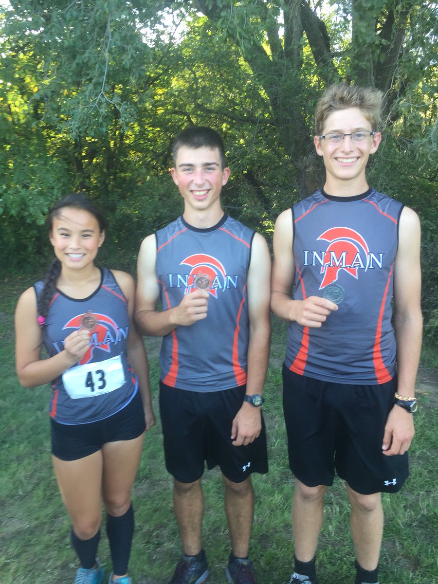 Congratulations finishing 8th, 13th and 2nd, respectively at Bennington xc meet! #IHSXC
