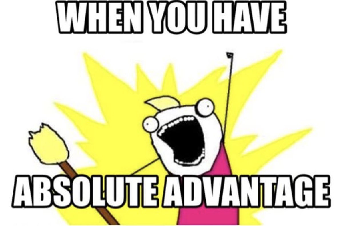 apeconomemes's tweet photo. Gahhhhhh!!! 🔥💯 #apecon #apmicro #apmacro #economics #absoluteadvantage @everett_29 https://t.co/fkIhWhNAAl