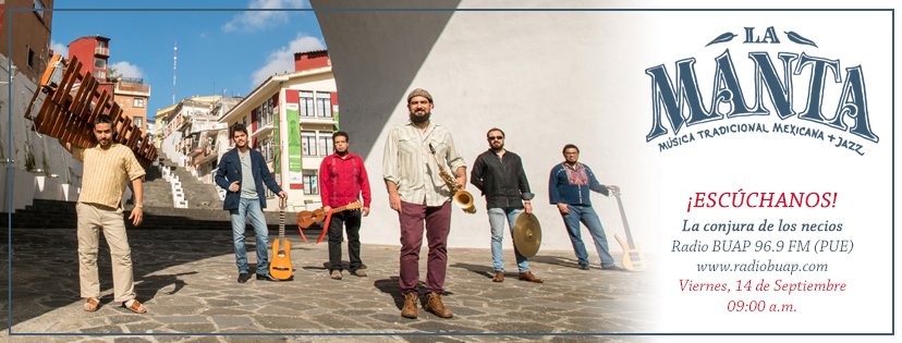Mañana tenemos entrevista en @radioBUAP, en el programa "La conjura de los necios" a las 09:00 a.m. por nuestro concierto de este sábado ¡Acompáñennos a escuchar! 96.9 FM #PUE / tunein / radiobuap.com