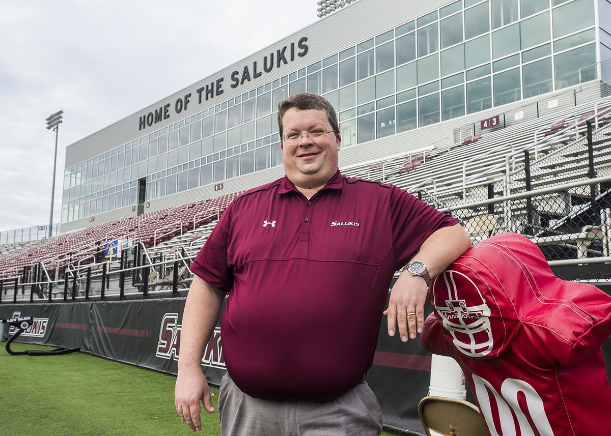 A De Soto native and 1994 graduate of Carbondale High School, Matt Shackleton initially majored in accounting at SIU and was a freshman walk-on in football for one season. Now he's Leading The Pack by getting things done behind the scenes at Saluki events. ow.ly/MoPX30lOvQA