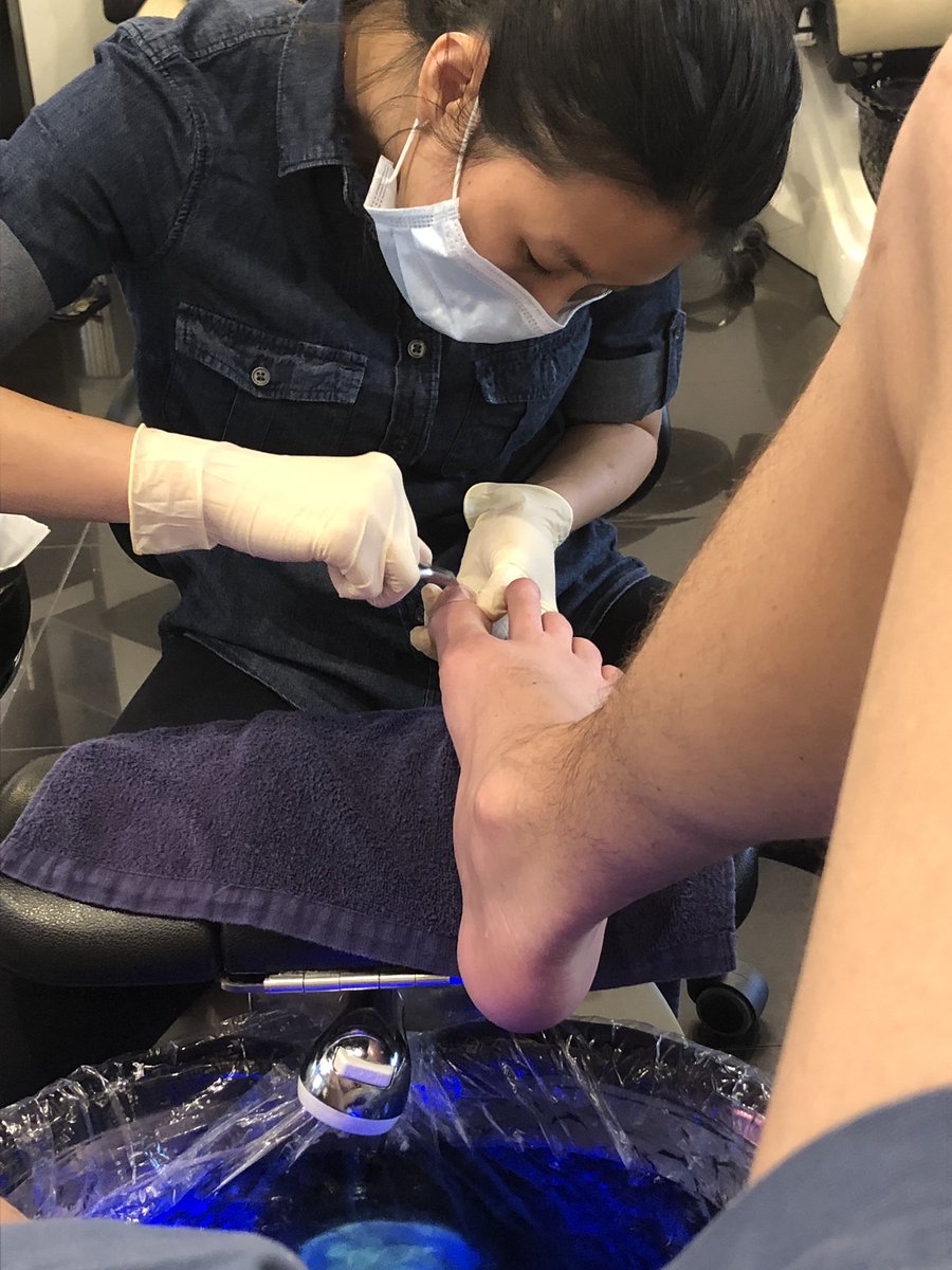 Kooz_WRLD's tweet photo. Can’t stop. Won’t stop. I’m addicted to pedicures https://t.co/tHyptzOLvR