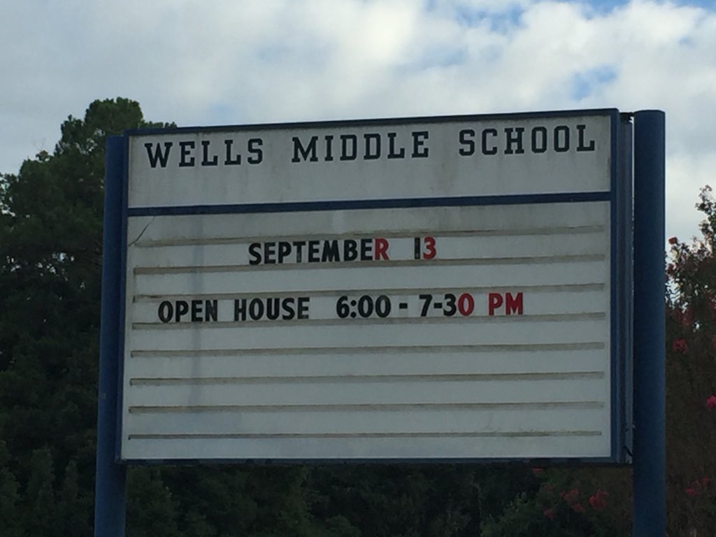 SpringISDMiddle's tweet photo. “This is the start of an exciting new chapter for @WellsWolverines.

It’s our privilege to work in partnership with you to make Wells the foremost school not just in our area, but in all of @SpringISD.”

We won’t let you down.” @DrRLong3

#WelcomeSpringISD #OpenHouse #TheWellsWay https://t.co/QCWq30pRK5