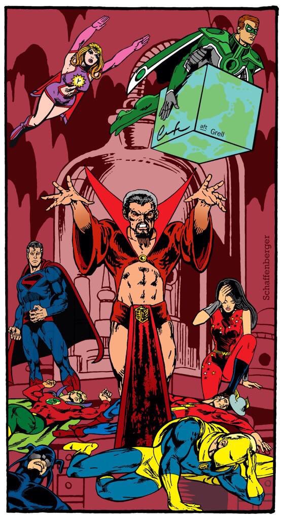 ChuckBrouilette's tweet photo. #HappyBirthday #MikeGrell #ComicArtist #hitGroundRunning with his #fluid tadpole forms following #DaveCockrum on #LegionOfSuperHeroes but when he would focused on an image with effort of finesse #thingsWentSwimmingly #Aquaman #GreenLanternAndGreenArrow #Robin #Warlord creator https://t.co/Fj0xMw7GXj