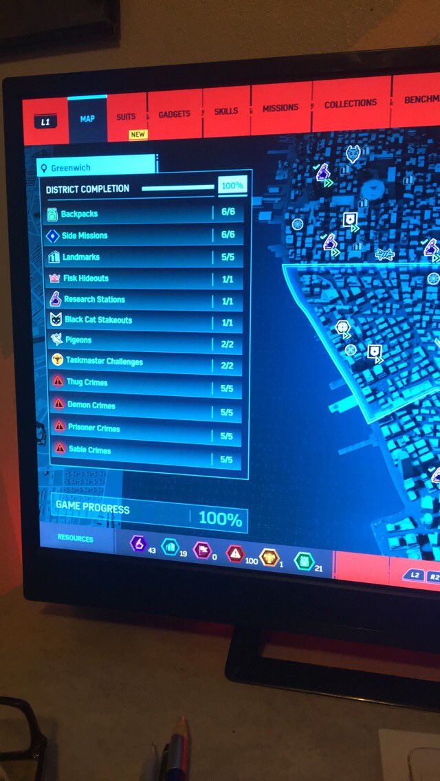 SpidermanPS4FC's tweet photo. Just got 100% on #SpidermanPS4 https://t.co/qXtptbwvXE