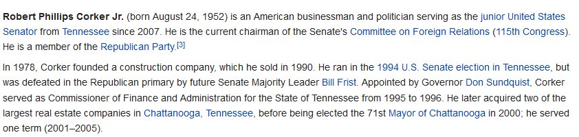 21/ I should also mention that senator Bob Corker was major of Chattanooga Tennessee when Ohio's 2004 presidential election results were routed to a server hosted by Smartech in Chattanooga, TN.  https://en.wikipedia.org/wiki/Bob_Corker 