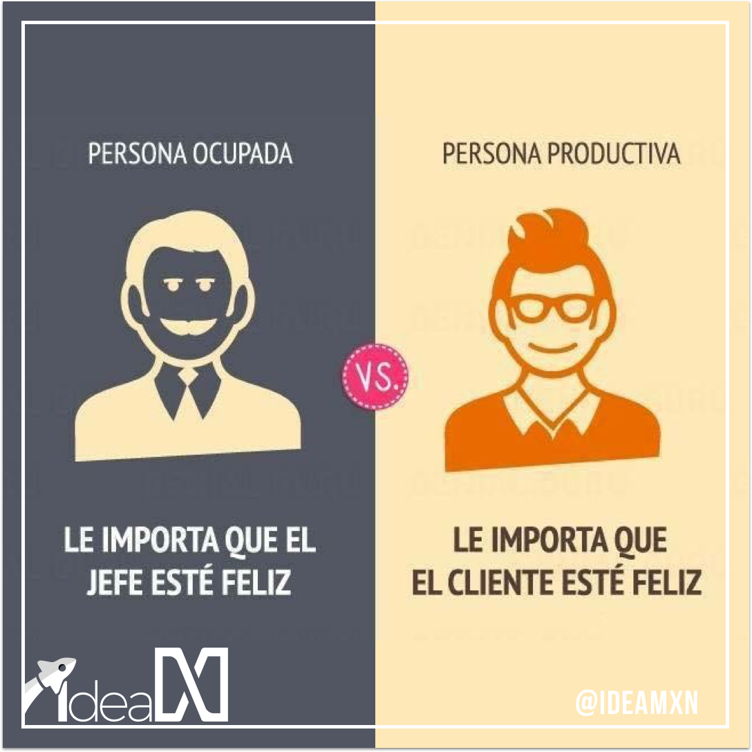 ideamxn's tweet photo. Persona Productiva vs Persona Ocupada💪🚀
.
.
.
.#ideaMXN #startup #Mexico #apps #newApp #coolTalents #entrepreneur #businessowners #business #latinos #negocios #projects #entrepreneurs #beyourownboss #inspirelatinos #nevergiveup #idea #dreams #courage #innovation #startuplife https://t.co/VLCzehdbu6