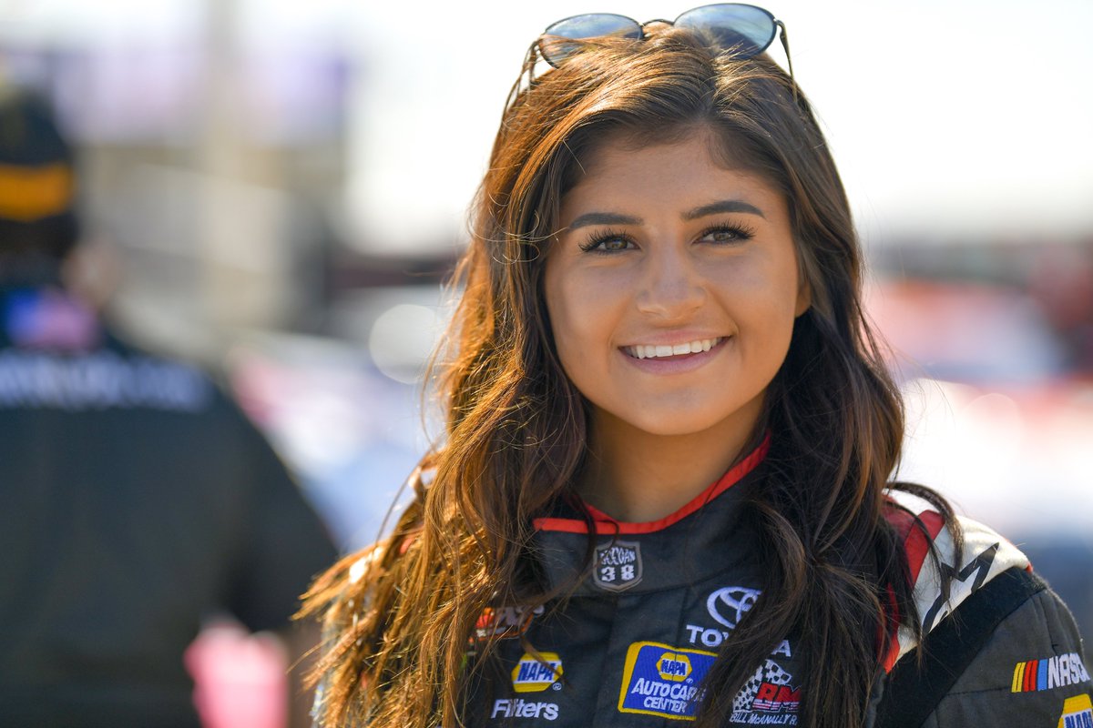 A winner in the nascar k&n series at a young age, hailie deegan is quic...