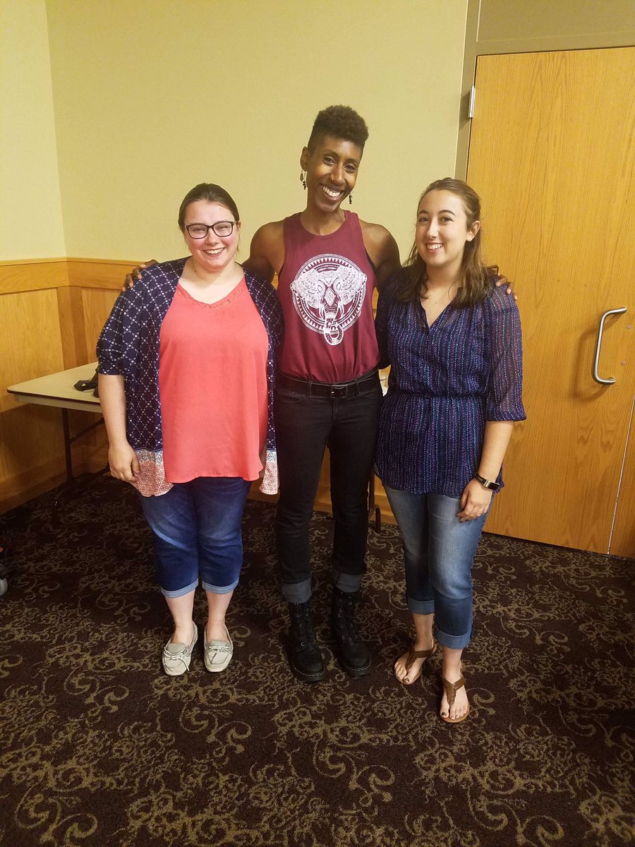 Thank you, Tiffany, for speaking to the IU Southeast campus about hook up culture! <a href="/CatharsisProduc/">CatharsisProductions</a>