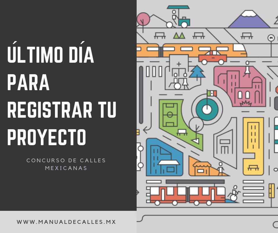 CicloviasCRA's tweet photo. Hoy, último día para registrar tu proyecto en el Concurso de Calles Mexicanas. Estamos buscando calles donde trasladarse y convivir sea placentero 😀  ✍🏼 https://t.co/Dhz699mFFA  👈🏼 @morozca @SEDATU_mx @cicloviacabo @DeportePue @TuxtlaVia @laviametro @via_recreactiva https://t.co/VJqehScPEo