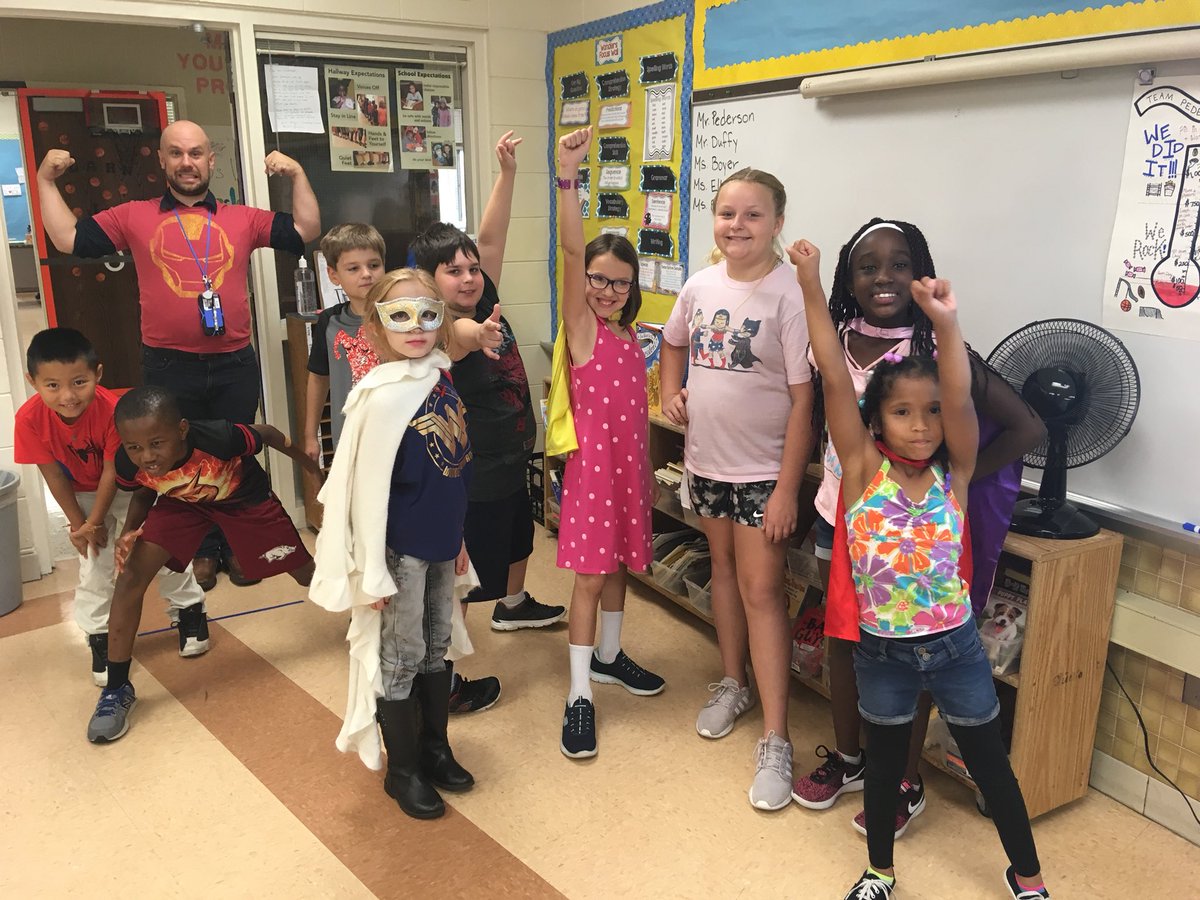 MrPedersonCLS's tweet photo. Superhero day! https://t.co/drNBIereU6