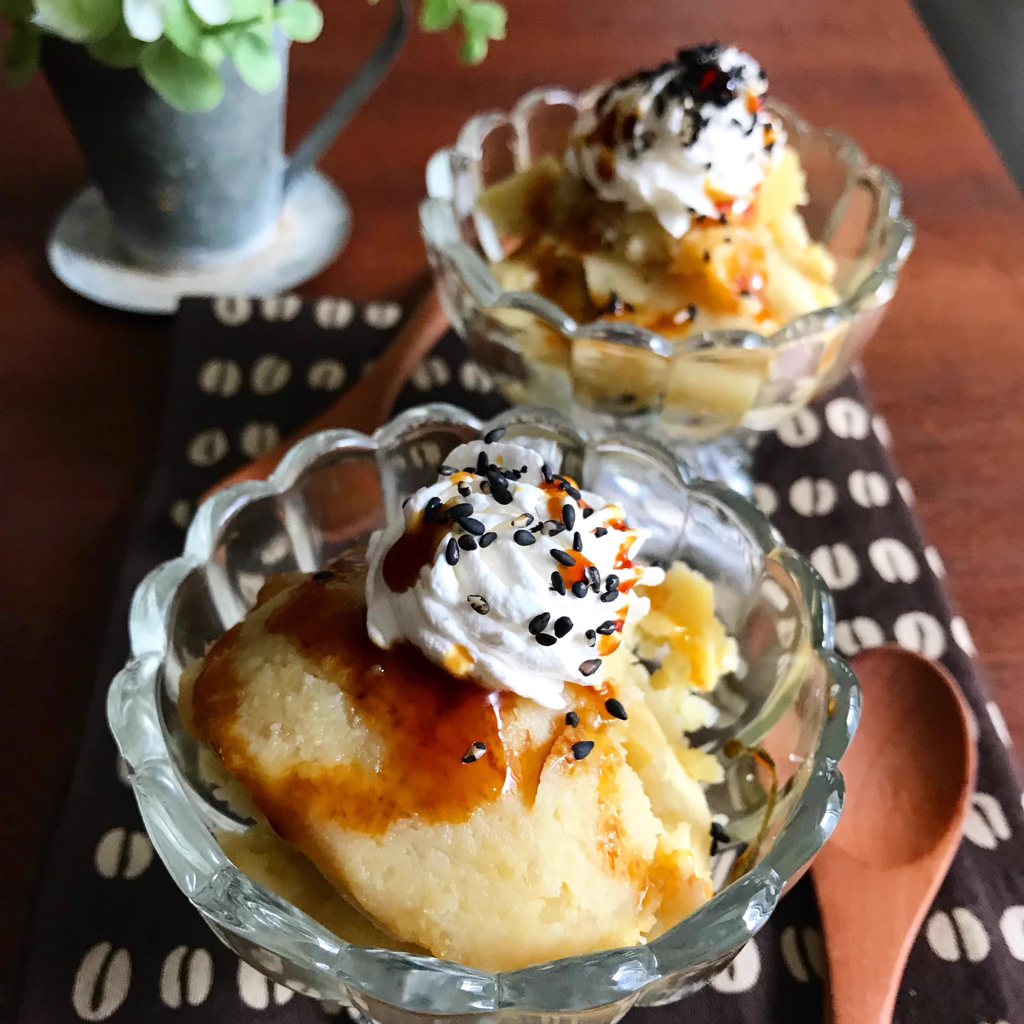 これは美味しそう！プリンスイートポテトがレンジで簡単に出来ちゃいます！