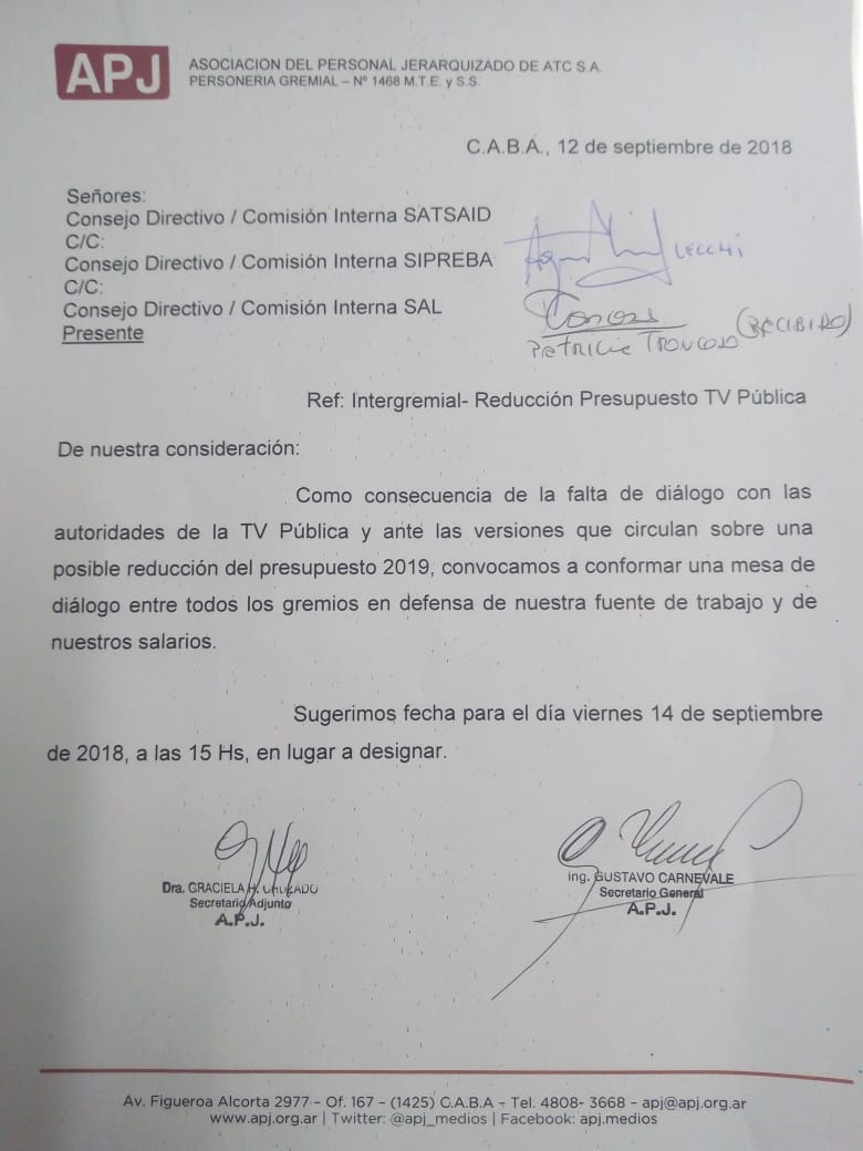APJ TV PUBLICA tweet media
