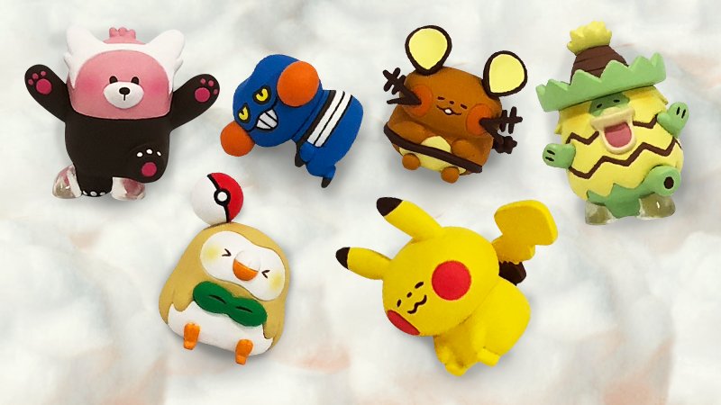 ポケモン情報局 公式 カナヘイ氏 Kanahei とのコラボ Pokemon Yurutto シリーズにフィギュアコレクションが仲間入り ゆるっとした表情のポケモンたちに癒されちゃう 9月29日 土 から ポケモンセンター のカプセルトイでゲットできる