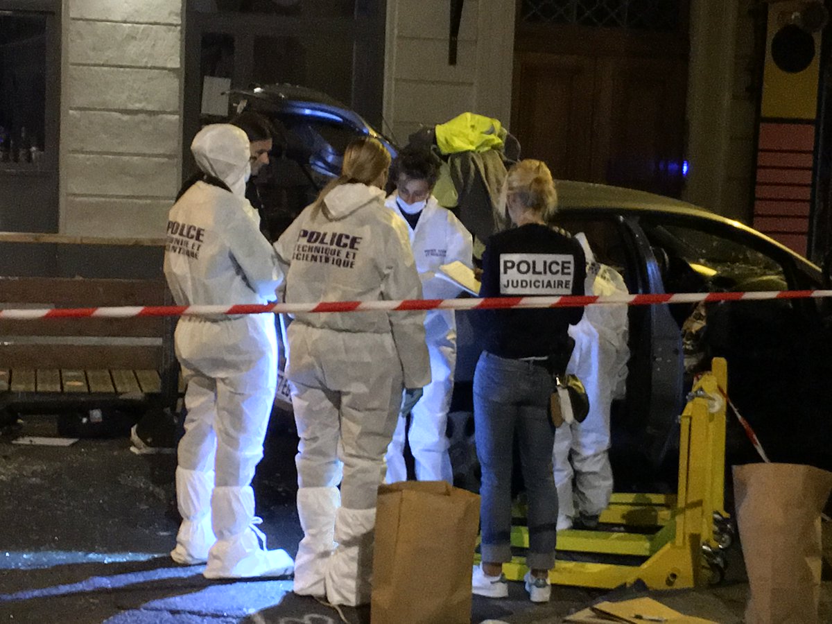 Two injured after driver targets crowd in southern France