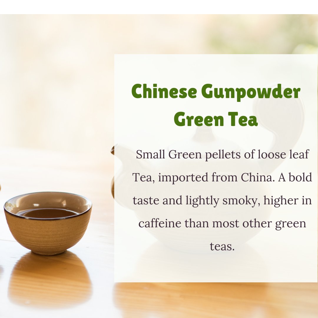Tea in Focus: Chinese Gunpowder Green Tea.
Did you know that the smaller the pellets of the Gunpowder Tea, the better its quality?
New to Tea? Acquaint yourself with the wonderful world of Tea with Jarved. 
Get your cuppa today!