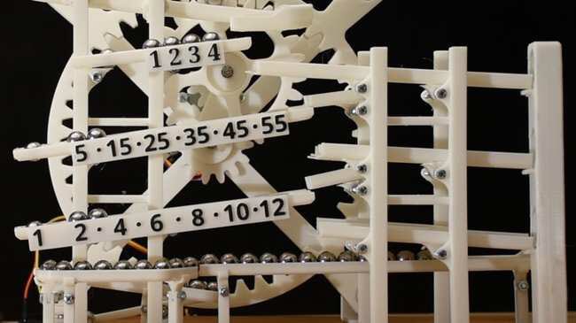 🔴⚫️🔵💨  I Lost my marbles when I saw this 3D Printed clock runs on marbles motherboard.vice.com/en_us/article/… #3Dprinting #tech