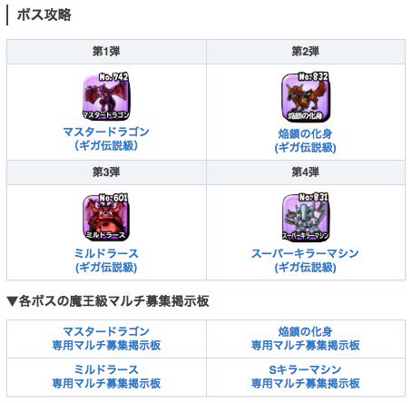 星ドラ Game8にゃんにゃん On Twitter ギガ伝説の隠し扉第2弾は焔鎖の化身なの W 星ドラ ギガ伝説 ギガ伝説の隠し扉イベントの攻略情報 報酬まとめ Https T Co Lqk3xkcplm