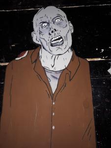 walkingdeadart1's tweet photo. The Starting work of my #TWDSeries Bookend :) @LordVining is the inspiration of this walker design https://t.co/PHZakUydOC