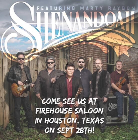 Still some tickets to see us Sept 28th at the Firehouse Saloon in Houston, Texas left! Hear hits like "Two Dozen Roses" and "Church on Cumberland Road" LIVE!

Tickets can be purchased here> ticketfly.com/event/1746085-…