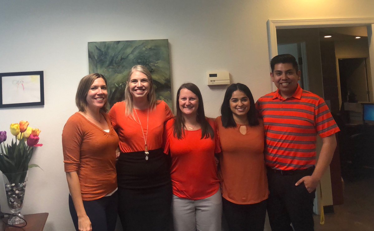 Our team is wearing orange for #HungerActionDay. We're working to protect nutrition programs and assist the 1 in 4 Arizona kids living in food insecurity. #GoOrangeDay