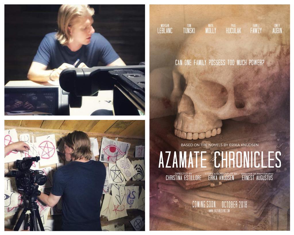 Eris_author's tweet photo. 🚨 So... my announcement to go along with the 📽 poster? Well, you can get a one signed🖋 by Morgan LeBlanc, who plays Mackenzie!!! He'll be at my booth, AA121 on Sat! So come on by and show him some love! #EdmontonExpo #ShortFilm #AzamateChronicles https://t.co/Om3nSpe4F0