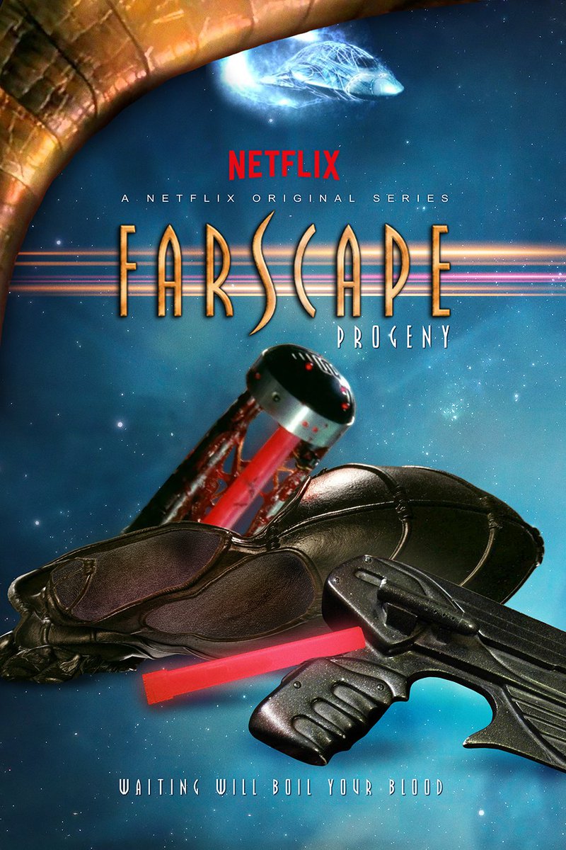 mickeyltm's tweet photo. Couldn't resist. Late night boredom bringing out creativity and wishful thinking. #farscape #farscapenow #watchfarscape #farscapecontinues https://t.co/iU5q2d70Zu