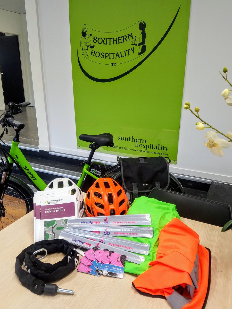 Senior Management and Team training, leading from the front. Corporate colour matching bikes for nipping to meetings and making deliveries in Auckland. Sustainable smart transport options. Regular user of Quay street cycleway extension <a href="/BikeAKL/">Bike Auckland</a> <a href="/AklTransport/">Auckland Transport</a>