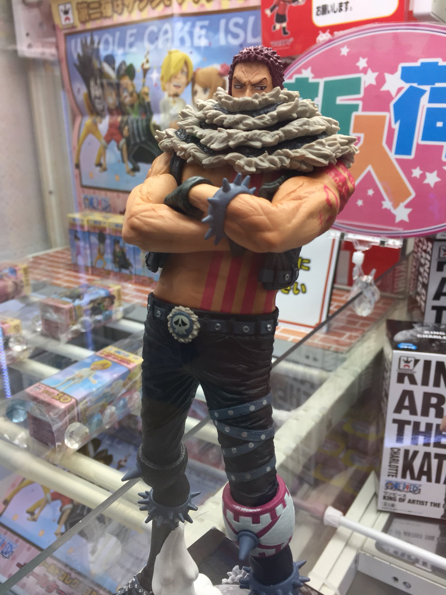 タイトーステーション 浅草店 ワンピースよりカタクリのフィギュアを入荷中です アニメではルフィと激闘を繰り広げてますよね カタクリらしい貫禄が上手く再現されたフィギュアだと思います タイトー 浅草 ワンピース カタクリ タイトーステーション 浅草店 ワンピースよりカタクリのフィギュアを入荷中です アニメではルフィと激闘を繰り広げてますよね カタクリらしい貫禄が上手く再現されたフィギュアだと思います タイトー 浅草 ワンピース カタクリ