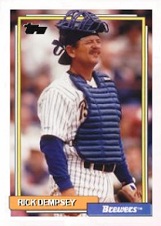 Happy 69th birthday to former Brewer Rick Dempsey! 