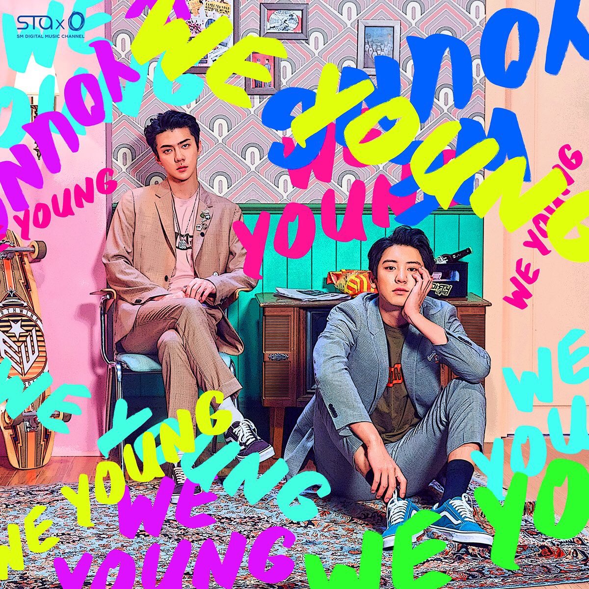 BoiYehet's tweet photo. WE DONT STAY DOWN CUZ WE YOUNG!! 

WE’RE GETTING CLOSER FAMMM!! 💘

#WE_YOUNG_CHANYEOLxSEHUN 
#EXO_COMINGSOON https://t.co/ppHnuIyMZG