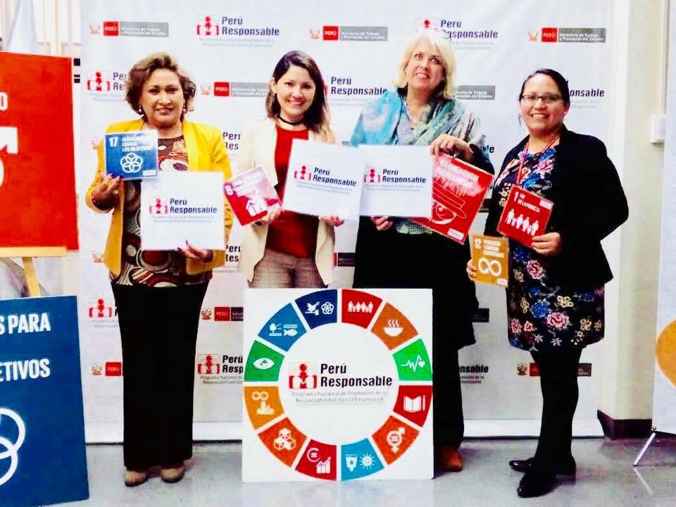 consult_ice's tweet image. Great to meet some of the team at #PerúResponsable today. #Entrepreneurship #women #SMEs