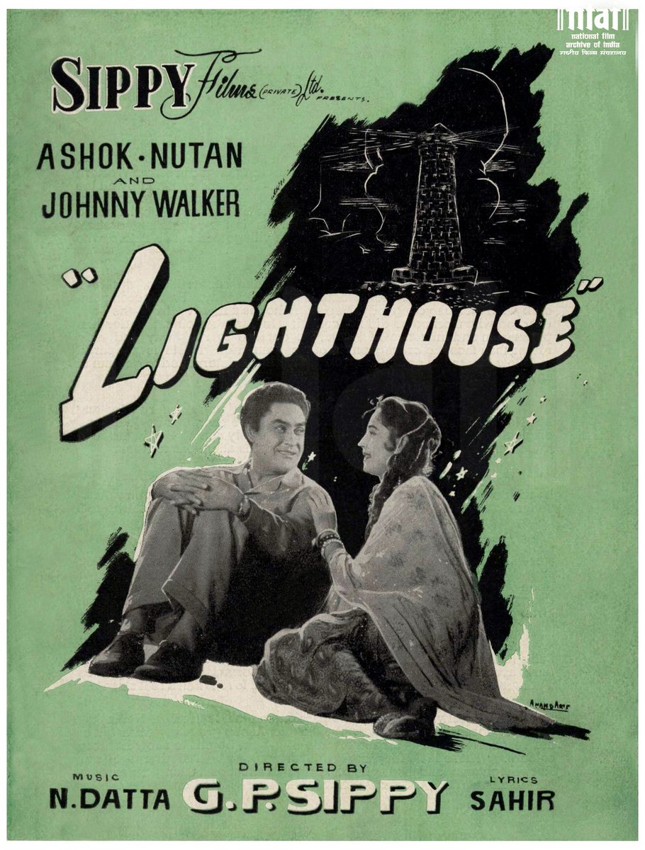 Distinguished producer and director #GPSippy was born #OnThisDay. Known for producing classics like #SeetaAurGeeta, #Sholay and #Shaan, he also directed few successful films. Check out a poster for his film #LightHouse.