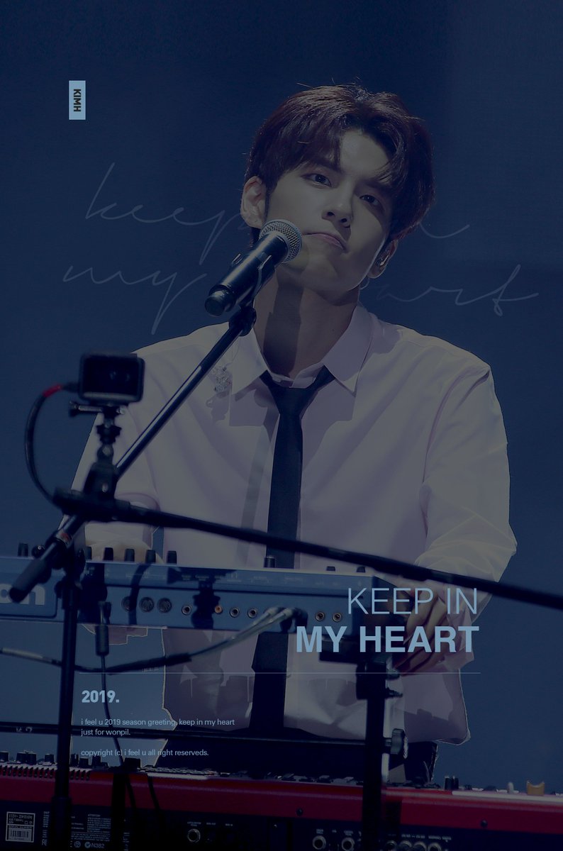 I FEEL U 
2019 Season Greeting

「KEEP IN MY HEART」

➖
Coming Soon