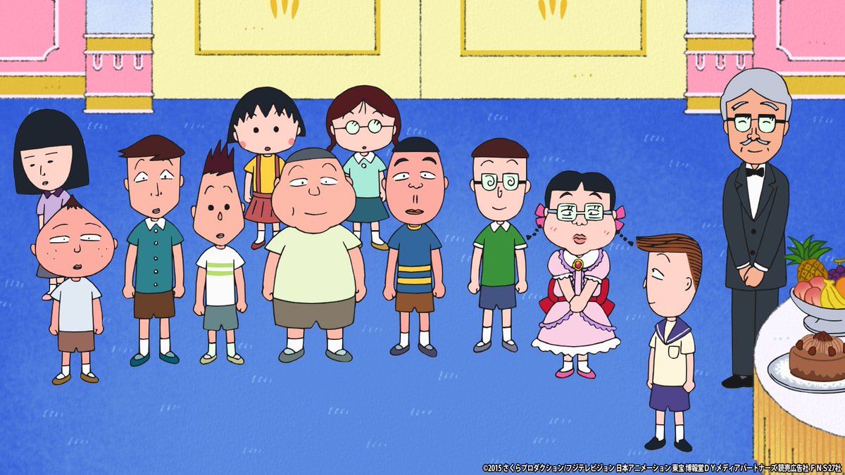 公式 フジテレビムービー 映画ちびまる子ちゃん イタリアから来た少年 に登場するキャラクターをご紹介 映画ならではのキャラクターから まる子ファミリー 学校の友達までたくさんのキャラクターが登場します 9月15日 土 夜9時 映画ちび