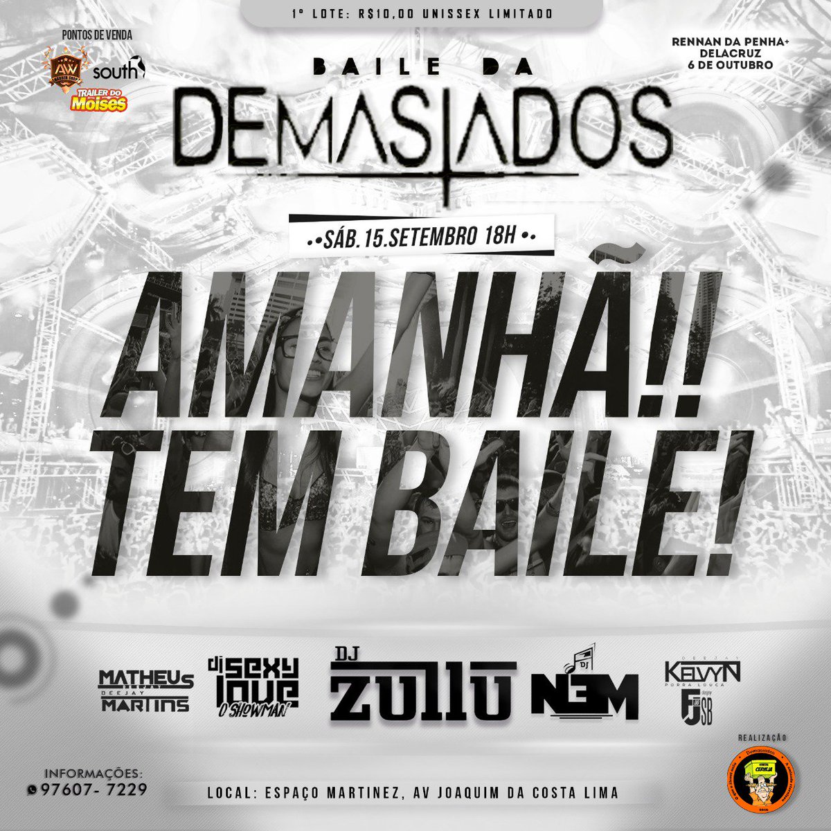 Riquinho1912's tweet photo. Amanhã hein melhor baile da baixada e isso msm
#diadebaile
#explanaprageral
#brteconvoca
Pode levar ate a sua sogra o importante e participar desse grande baile https://t.co/YehMzO7alH