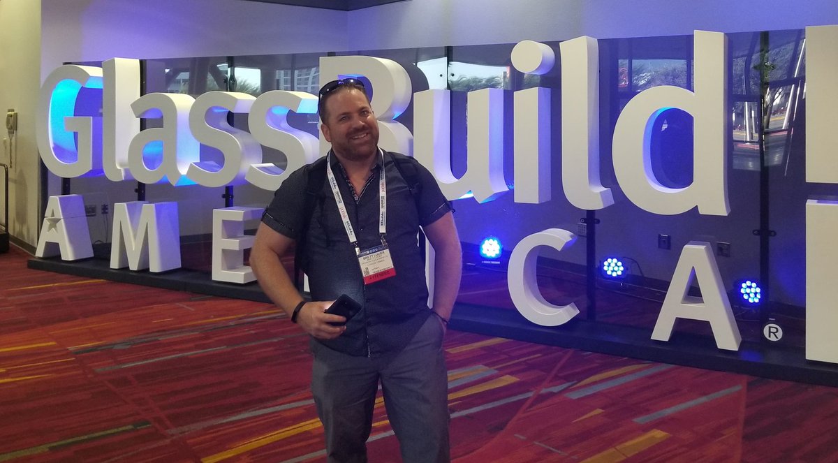 BrettLucier's tweet photo. Great to see so many people checking out all that @GlassBuild expo has to offer! Happy to represent @ProvincialGlass #GlassBuild @GlassMag #Day2 #ExpressLearning https://t.co/XBOIZ1zX2R