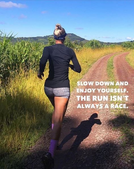 The Run isn't always a Race #compressionsocks #running #runningchallenge #runningmotivation #runningday #workout #fitnesslover #fitnessevent #workoutmotivation #sporty #fitnessgirl #stayfit #havefun #strongtogether #getfit #compressocks #injuredrunner #runner #compressiontights