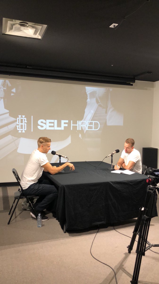 SelfHired's tweet image. Another podcast night with @JossBiggins and guest @LuckieLifestyle #THINKSPACE