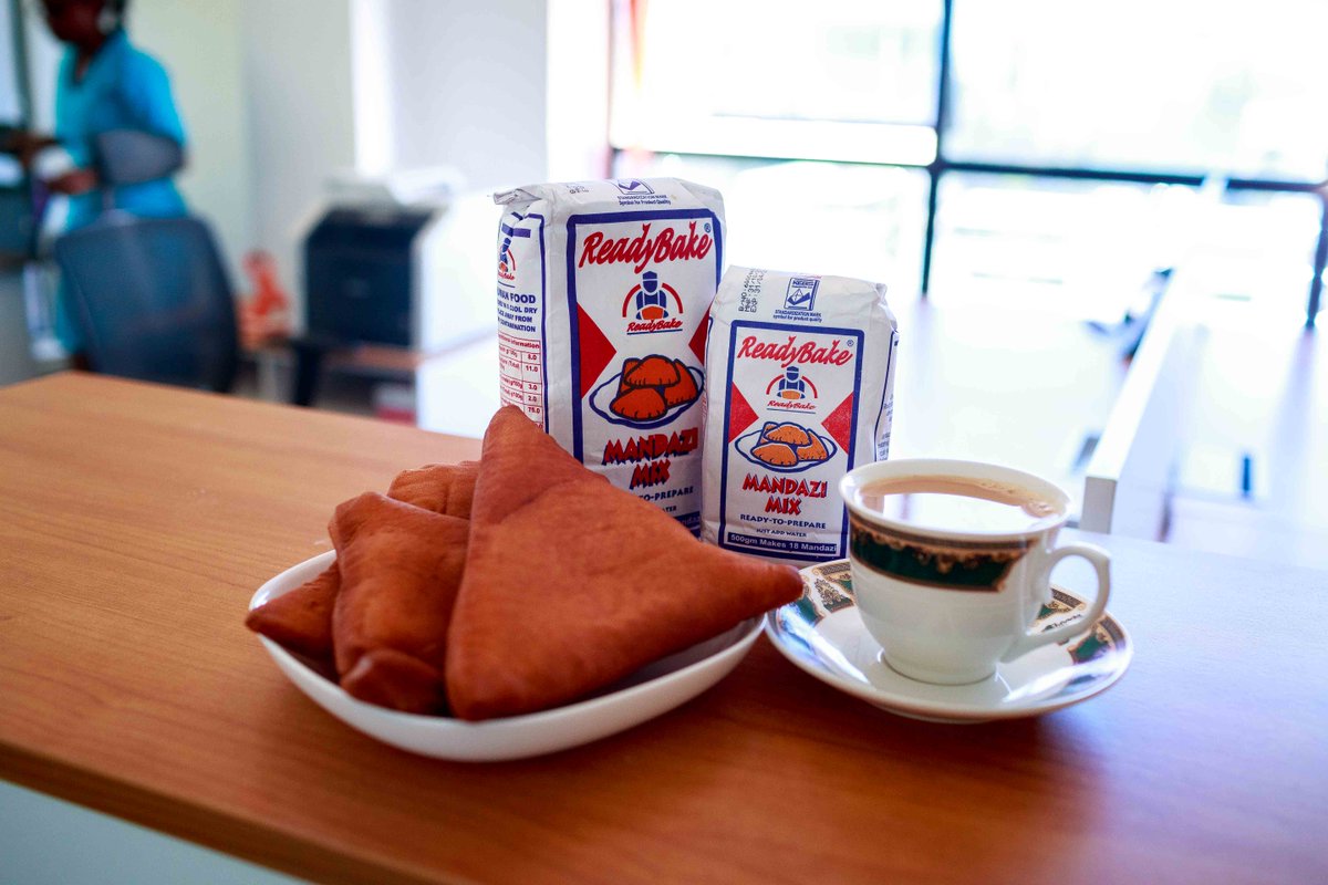 Start your weekend with mandazis and mahamris for breakfast made from Ready Bake mandazi mix. Get yourself a packet at @TuskysOfficial, @naivas_kenya, and @CleanShelfKE #Nochaikavu