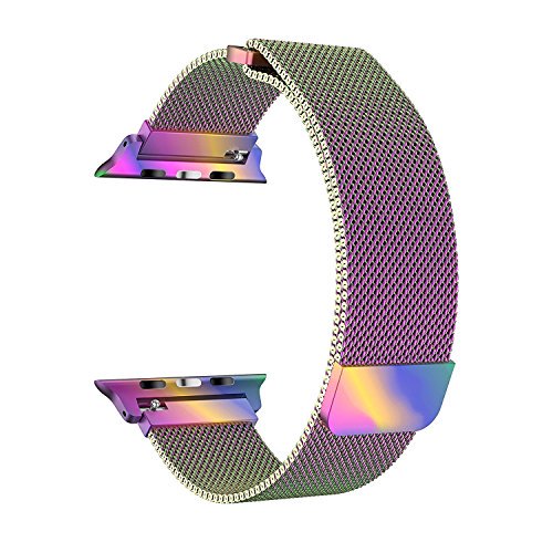 EvolutionStore5's tweet image. Apple Watch Band 38mm Milanese Loop Magnetic Clasp Stainless Steel Multicolored : ebay.com/itm/1428311865…