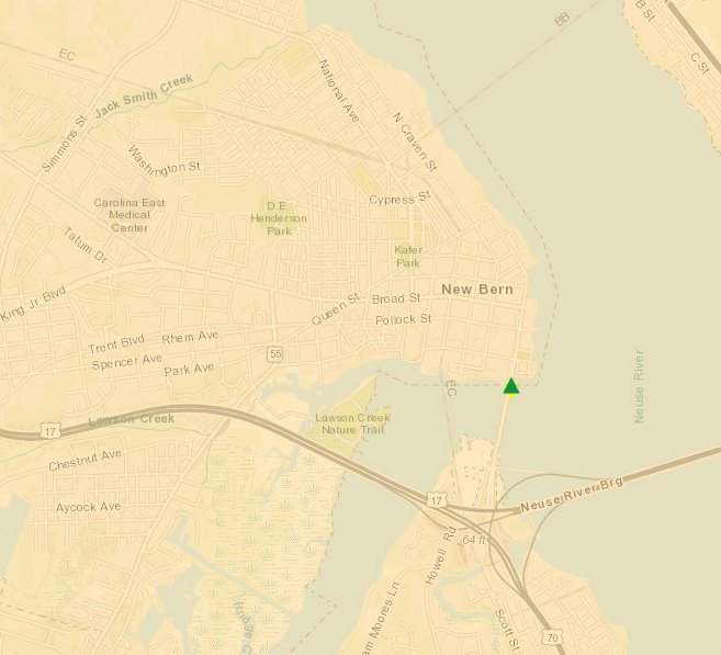 Blair Holloway on Twitter "Wow, a USGS rapid deployment gage in New